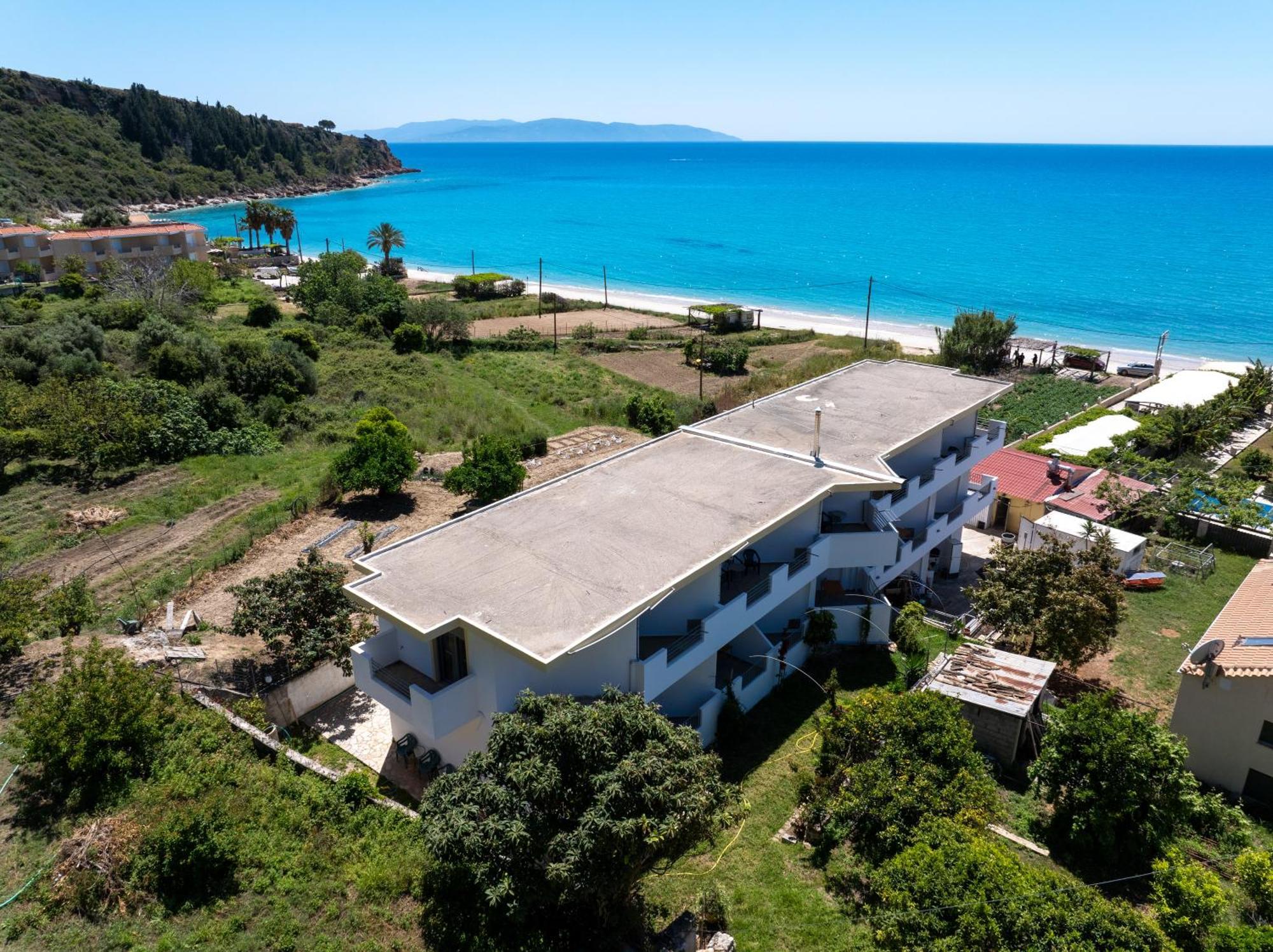 Aridas At The Beach Lourdata (Kefalonia) Exterior foto