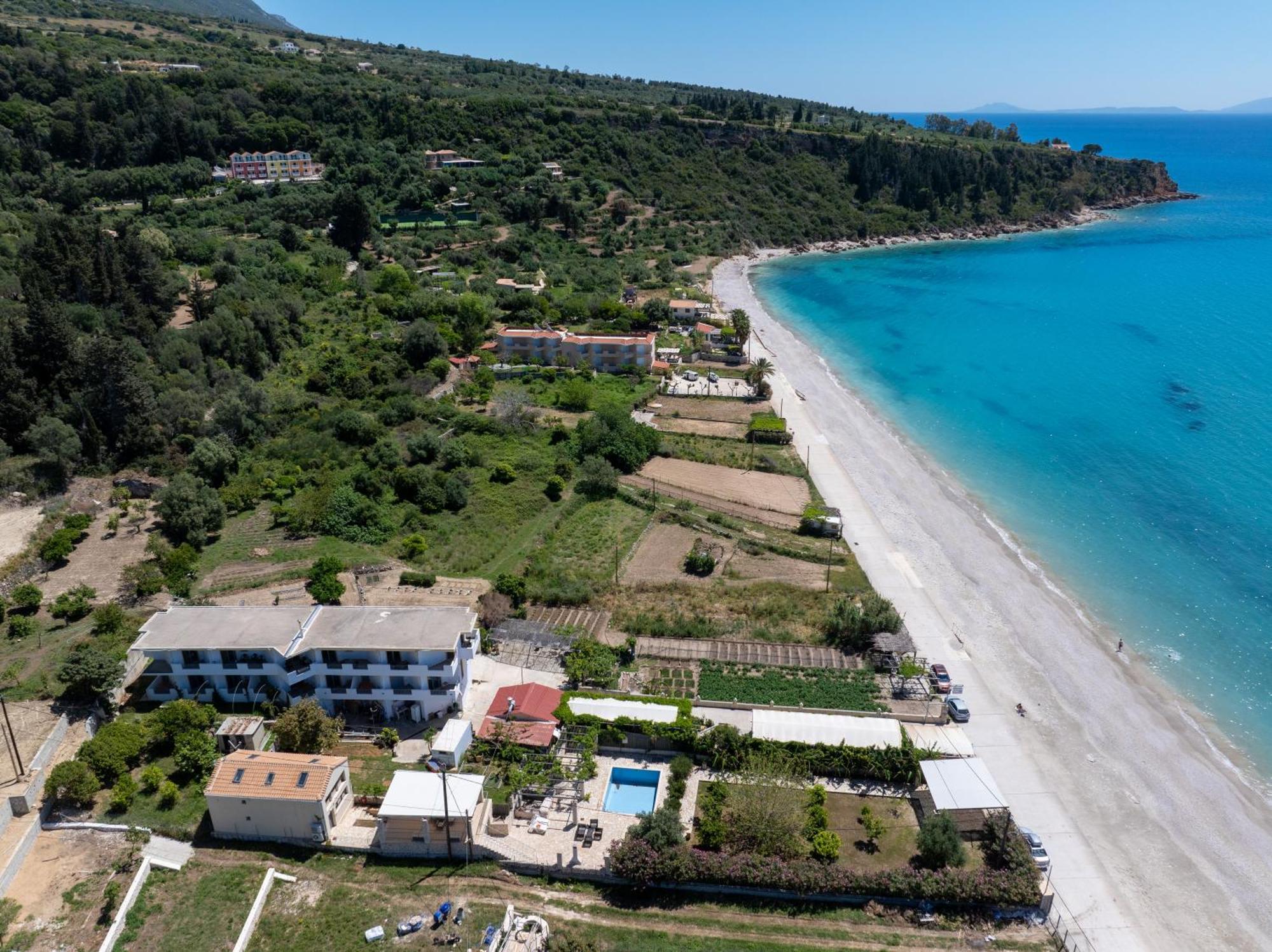 Aridas At The Beach Lourdata (Kefalonia) Exterior foto