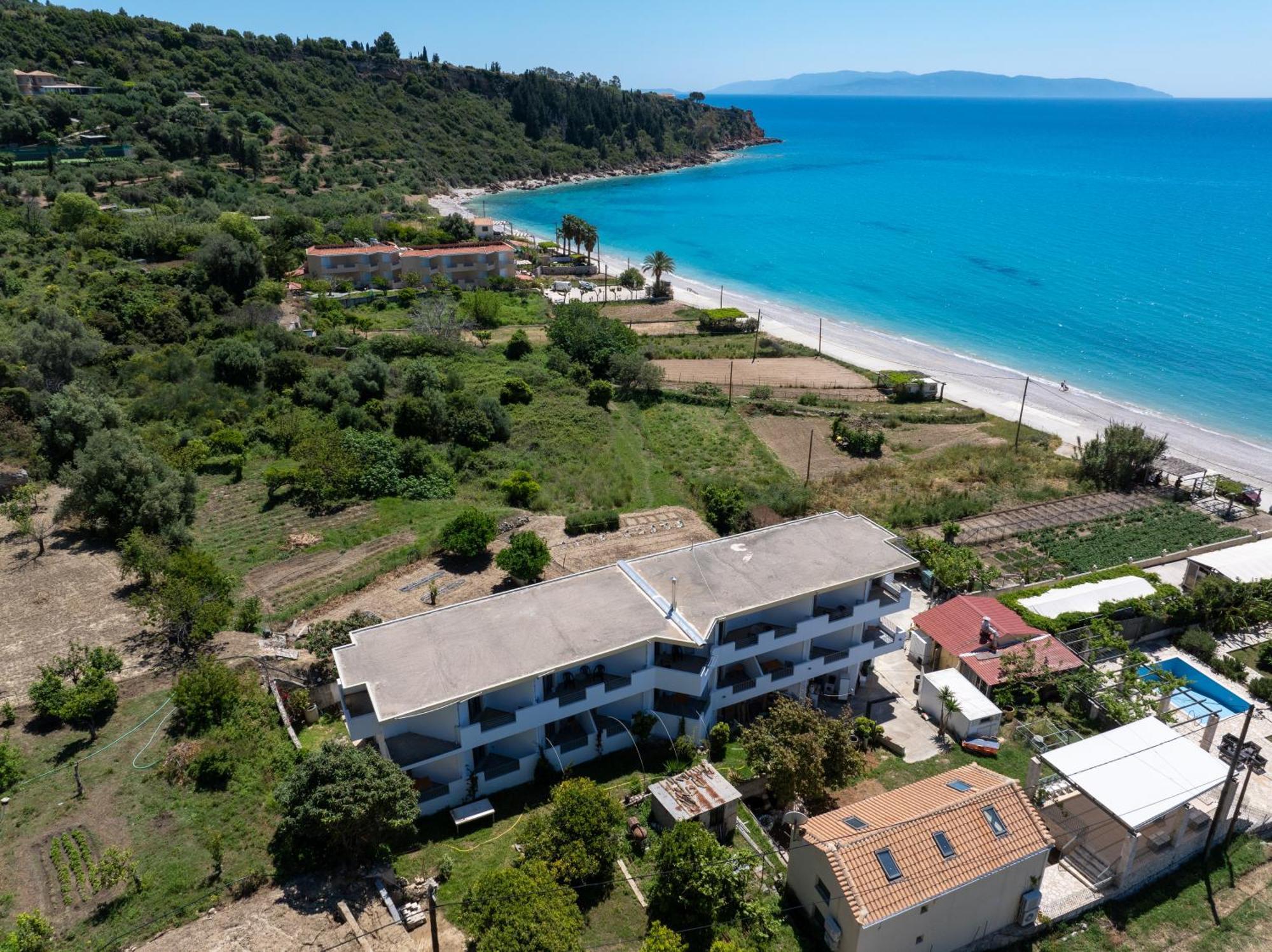 Aridas At The Beach Lourdata (Kefalonia) Exterior foto